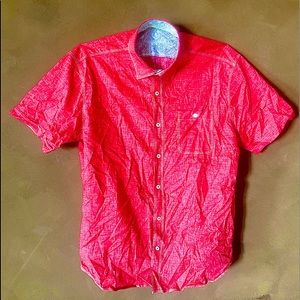 Bugatchi Pink Beach shirt